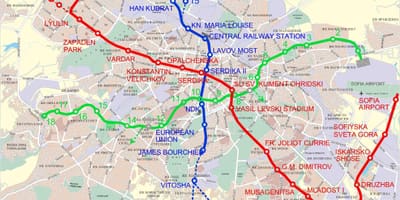 வரைபடம் மெட்ரோ பல்கேரியா